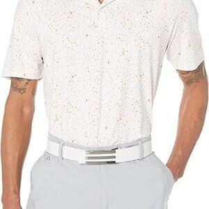 Adidas Polo Shirt All Over Print Made With Parley Ocean Plastic Golf Men's Size